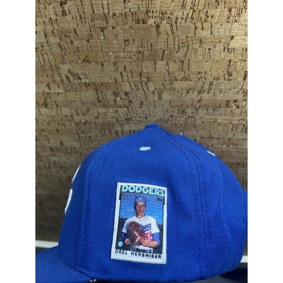 VTG Los Angeles Dodgers Hat 1988 Topps Miracle Men‎ Collectors Numbered #85/99